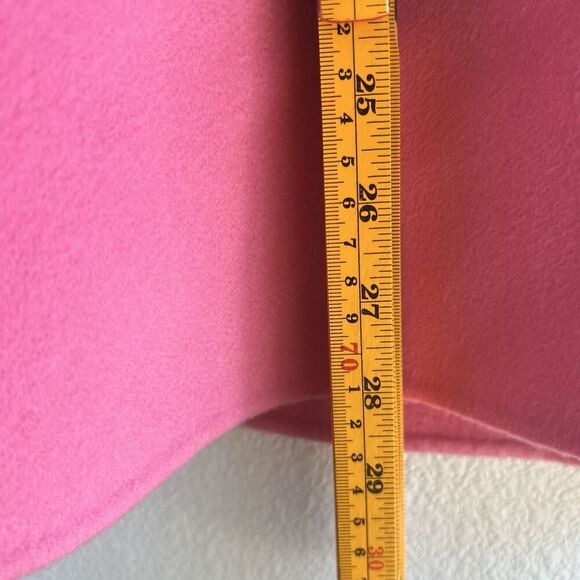 Theory Women’s Size P Clairene Jacket In Double Face Wool Cashmere Small Pink - Picture 8 of 9